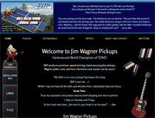 Tablet Screenshot of jimwagnerpickups.com
